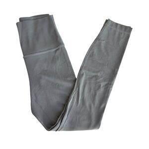 Lululemon Olive Green Mid Rise Capri Leggings Womens Size 2